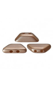 Les perles par Puca® Tinos beads Pastel Light Brown Coco 02010/25005